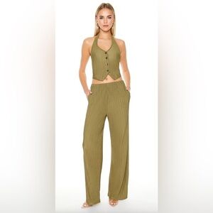 Haltered Top & Pants Set